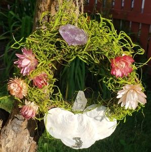 Fae moon wreath